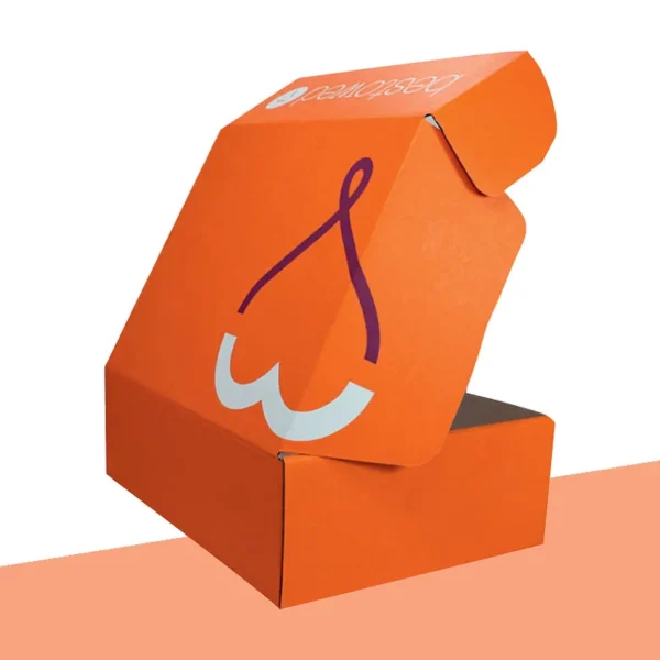 Orange Mailer Box