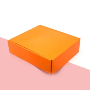 Orange Mailer Boxes