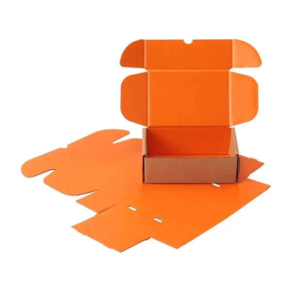 Orange Mailer Packaging