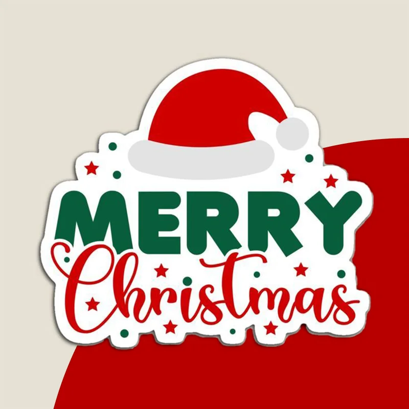 Custom Christmas Stickers