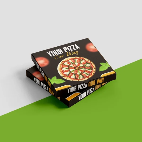 Halloween Pizza Packaging