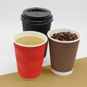 Ripple Wall Coffee Cups