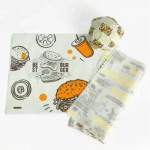 Custom Greaseproof Burger Paper