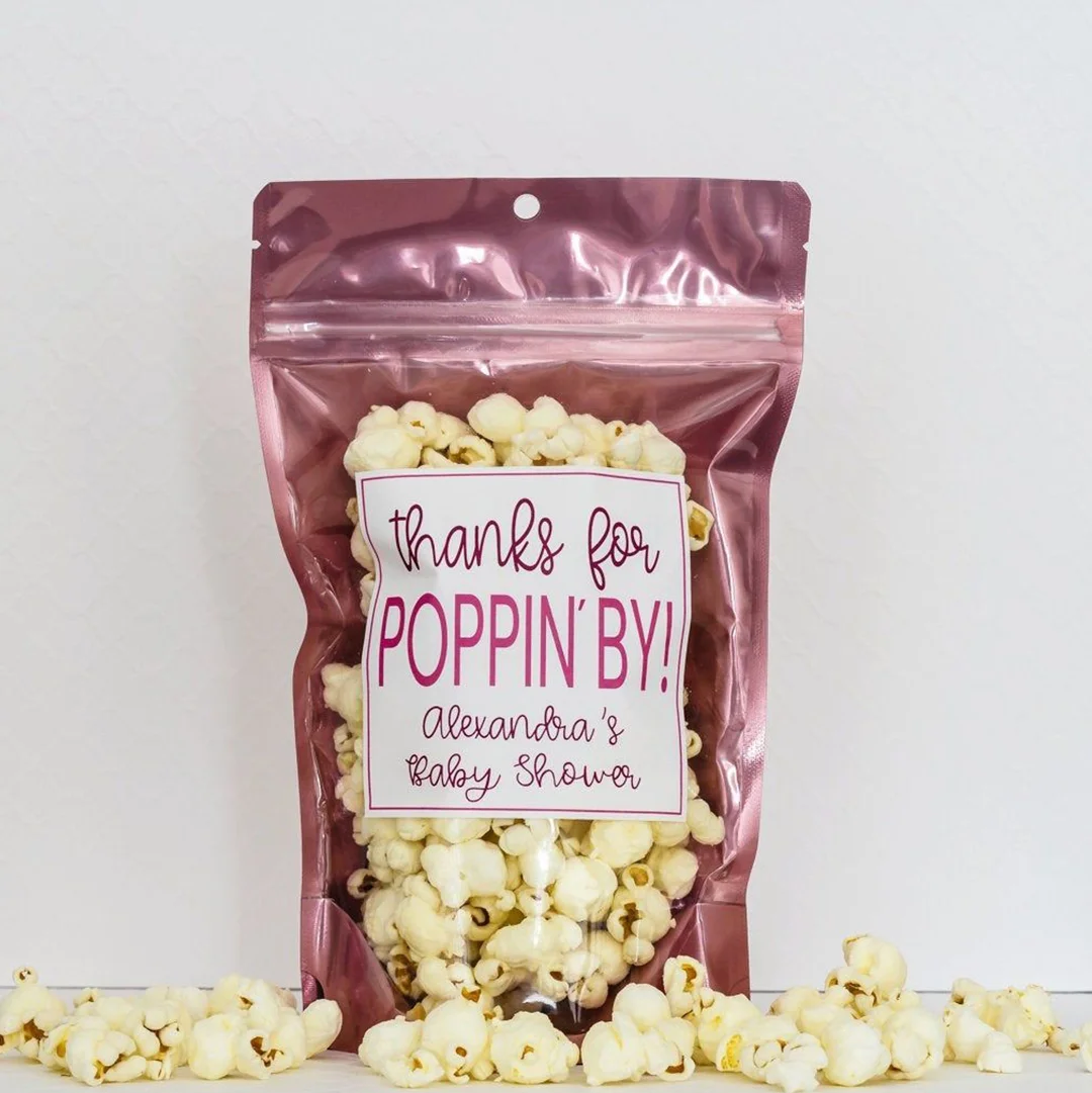 Printed Popcorn Bags